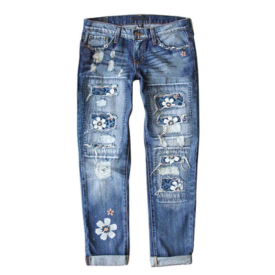 Jeans Skinny con Costuras Deshilachadas para Pies Pequeños - Image 3