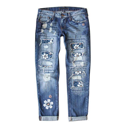 Jeans Skinny con Costuras Deshilachadas para Pies Pequeños - Image 3