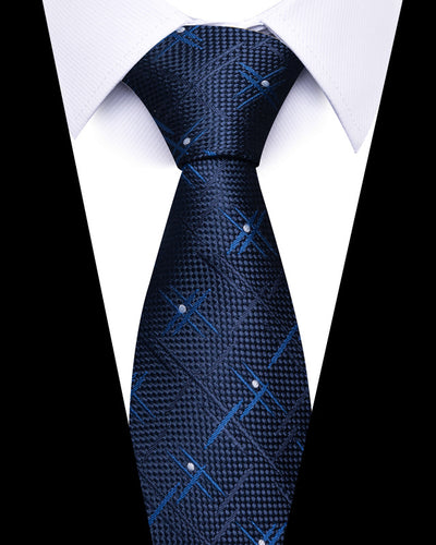 Corbata Ejecutiva a Rayas 8cm - Elegancia Profesional - Image 99