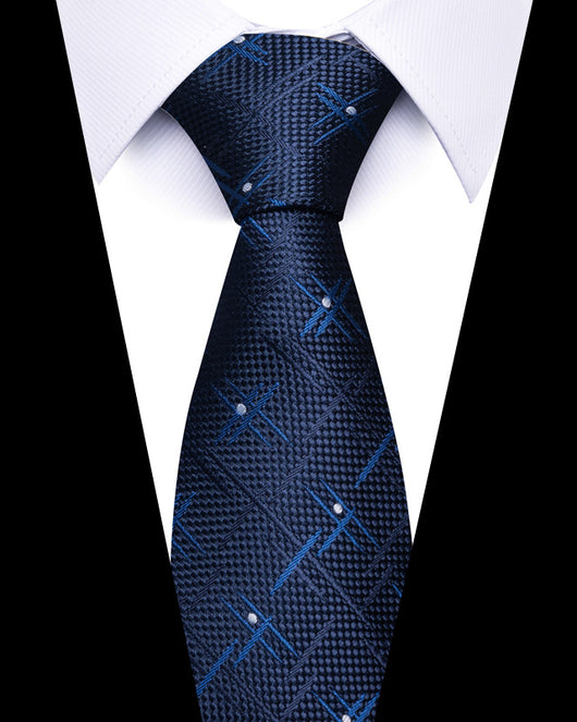 Corbata Ejecutiva a Rayas 8cm - Elegancia Profesional - Image 99