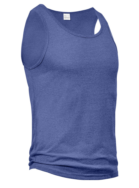 Camiseta Deportiva Hombre Sin Mangas Ajuste I-Strap Colores Sólidos - Image 24