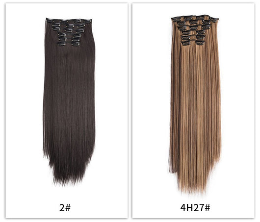 Set de 6 Extensiones de Cabello Liso Largo - Image 37