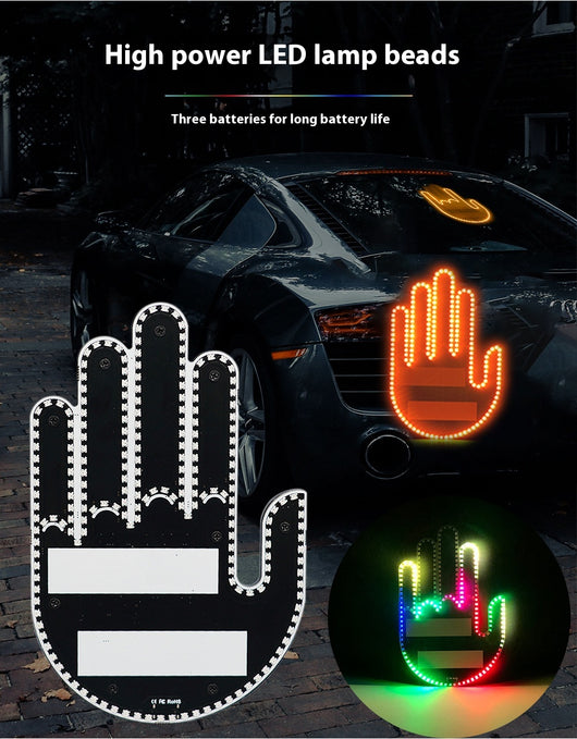 Luz de Gesto para Auto con Alerta Anticolisión Multifunción - Image 9