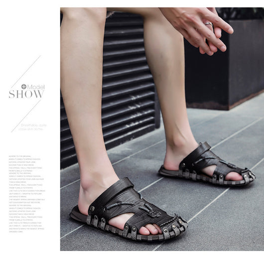 Sandalias Grandes para Hombre - Zapatos de Playa Transpirables Antideslizantes - Image 13