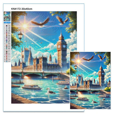 Cuadro Diamantado Paisaje Hermoso para Sala y Entrada - Pintura DIY Decorativa - Image 14