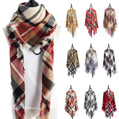 Pashmina Reversible Talla Grande - Chal Doble Cara Suave y Versátil