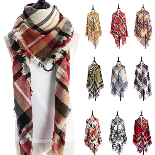 Pashmina Reversible Talla Grande - Chal Doble Cara Suave y Versátil