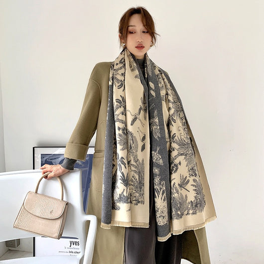 Bufanda Térmica Reversible para Invierno - Doble Cara Acolchada - Image 17
