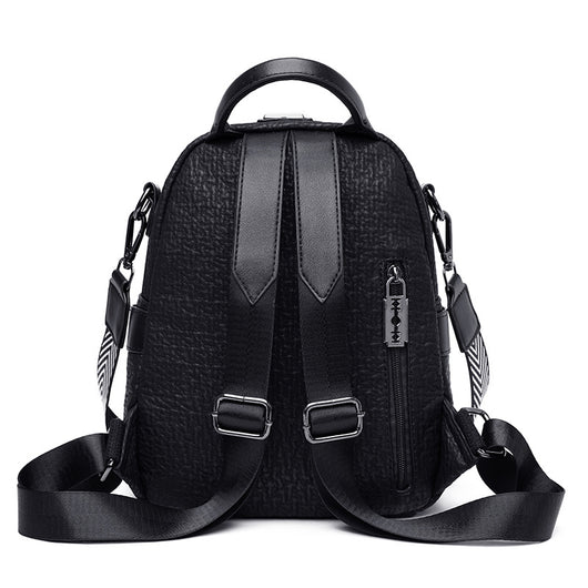 Bolso de Cuero Grande con Diamantes y Correa de Hombro - Image 12