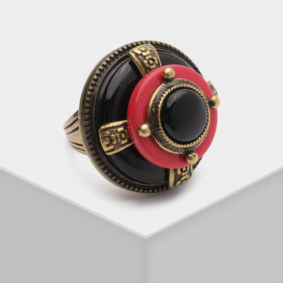 Anillo Vintage de Ágata Natural con Abeja para Hombre y Mujer - Image 17