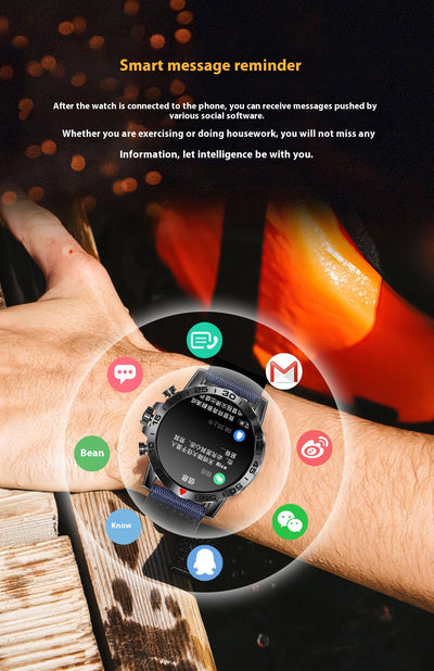 Reloj Inteligente con Llamadas Bluetooth, Monitoreo Cardíaco y Múltiples Deportes - Image 18