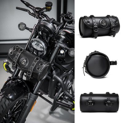 Bolsa Lateral Retro Punk para Motocicleta - Image 6