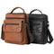 Bolso de Hombro para Hombre en Cuero Genuino Premium