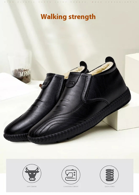 Botas de Invierno para Hombre con Forro de Piel - Aislamiento Térmico Extremo - Image 14