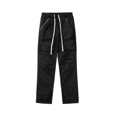 Pantalones Cargo con Cordón en Tobillo y Bolsillos Laterales - Image 4