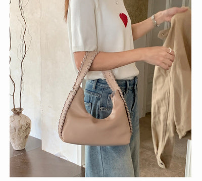 Bolsa de Moda Texturizada en Forma de Media Luna para Axila - Image 23
