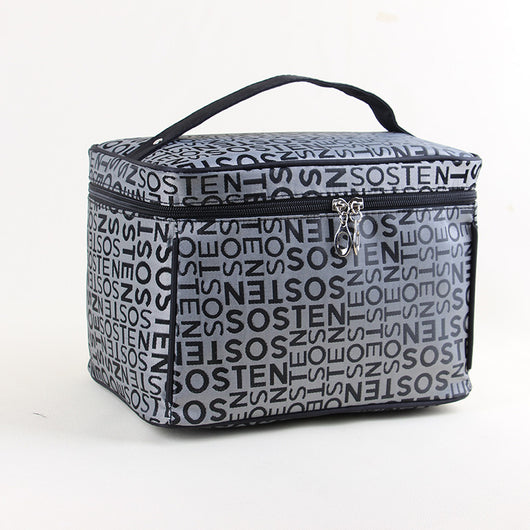 Bolsa Cosmética Portátil Estilo Bento con Compartimentos - Image 6