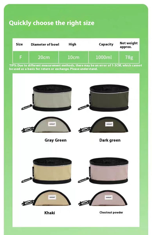 Comedero Plegable Portátil para Mascotas - Image 6