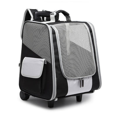 Mochila Transportadora Respirable para Mascotas con Ruedas - Image 17