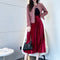 Conjunto Falda y Abrigo de Lana Small Wind - Dos Piezas Elegante