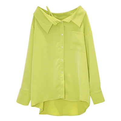 Blusa Asimétrica con Tirante al Hombro - Diseño Exclusivo para Mujer - Image 3