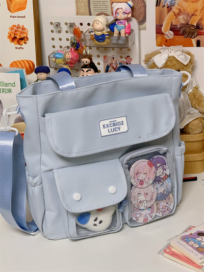 Bolsa Tote Escolar Japonesa de Gran Capacidad para Estudiantes - Image 35