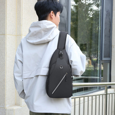 Bolsa Bandolera Multifuncional para Hombre en Lona Resistente - Image 3