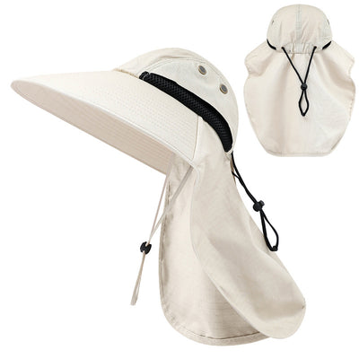 Sombrero de Protección Solar con Solapa para Cuello UV50 - Pesca y Viaje - Image 8