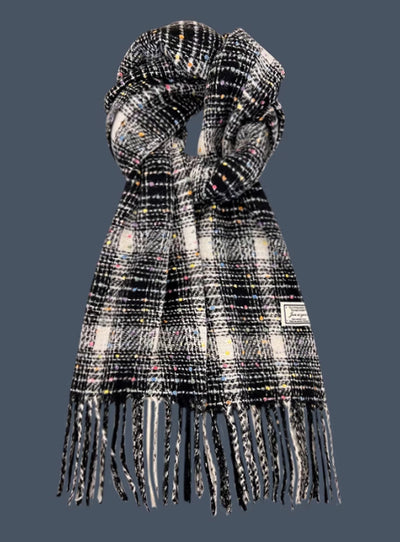 Bufanda Escocesa de Imitación Cachemira para Mujer - Cálida y Versátil - Image 4