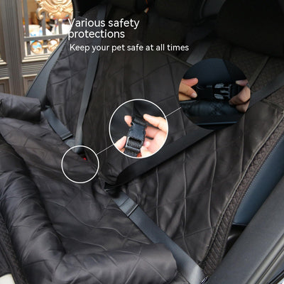Cama Ortopédica para Perros en Asiento Trasero del Auto - Image 5