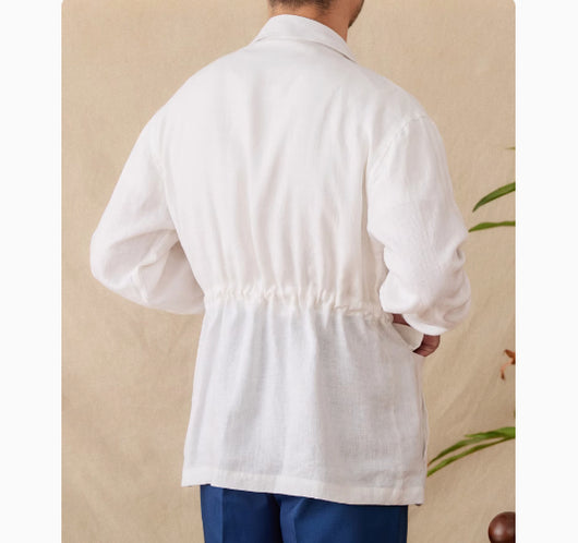Abrigo Retro Holgado Casual Trendy para Hombre - Image 4