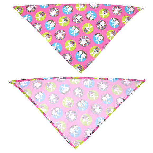 Pañoleta Triangular Festiva para Mascotas - Diseño Pascua
