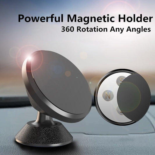 Soporte Magnético Universal para Celular en Auto - Montaje en Rejilla de Ventilación