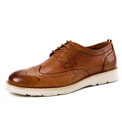 Zapatos Casuales Retro Británicos para Hombre - Talla Grande