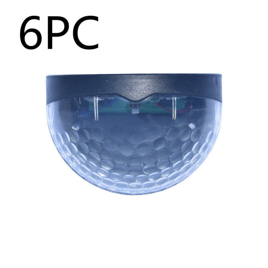 Lámpara Solar Semicircular para Cerca y Jardín con Efecto Gota de Agua - Image 12
