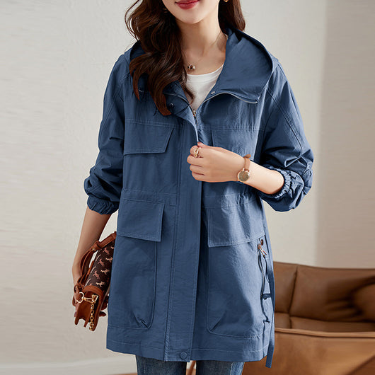 Gabardina Western Midi Mujer - Estilo Juvenil y Moderno - Image 7