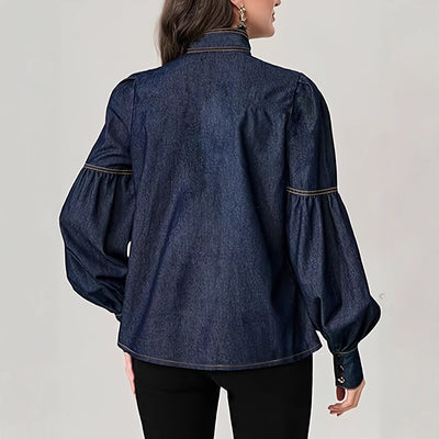 Suéter Cuello Alto con Moño Elegante para Mujer - Image 4