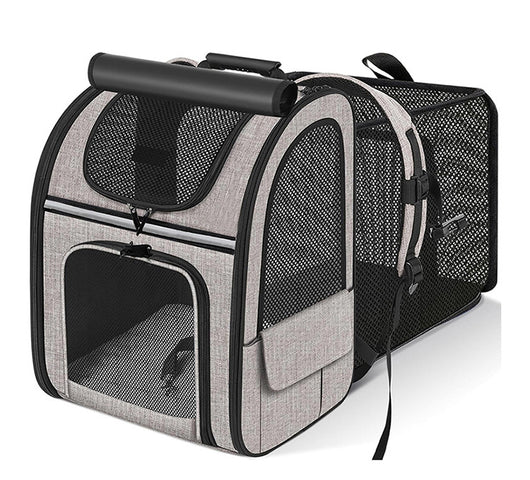 Mochila Transportadora para Gatos con Bolsa Extensible - Image 10