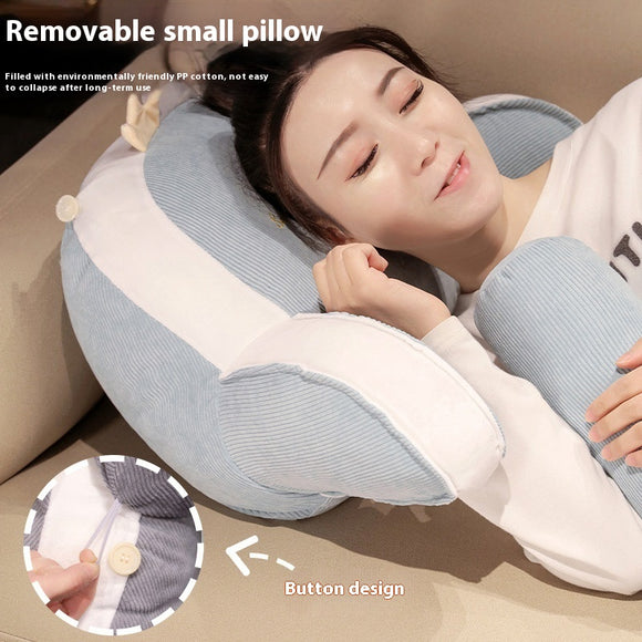 Almohada de Cama Corduroy WAIS Trest - Suavidad Premium para Descanso Perfecto