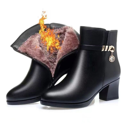 Botas Térmicas de Terciopelo Antideslizantes para Mujer Adulta - Image 4