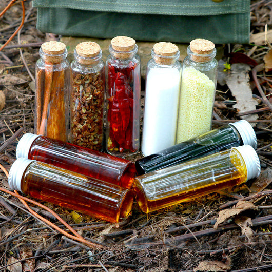 Set de Botellas Condimenteras de Vidrio para Camping Portátil - Image 17