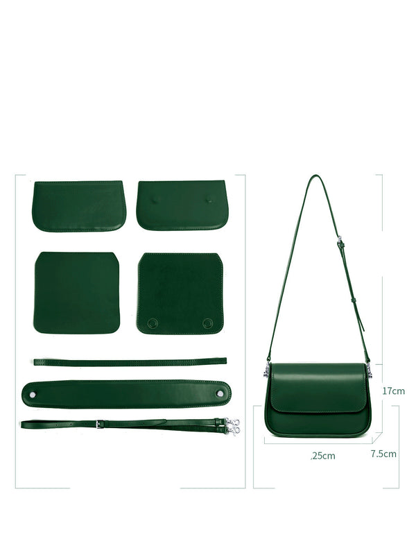 Bolso Bandolera Artesanal de Cuero para Mujer