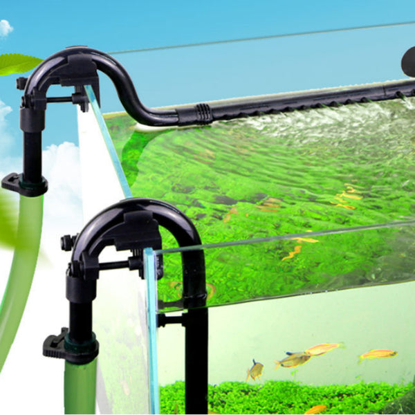 Tubo de lluvia para entrada y salida de filtro de acuario