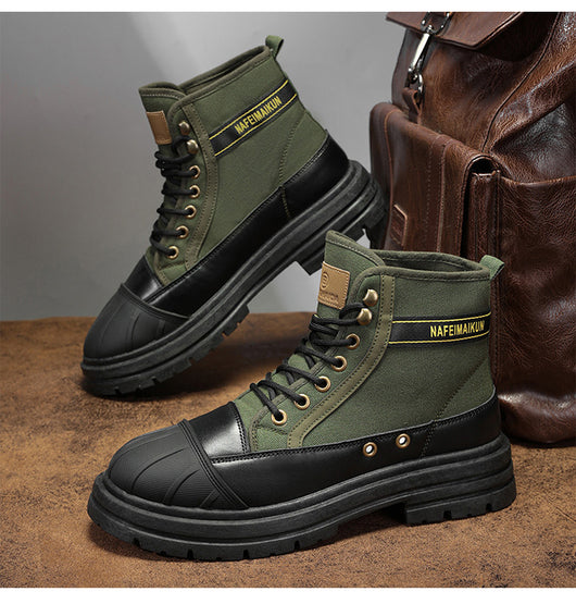 Botas Martin Altas Estilo Británico para Hombre - Image 21
