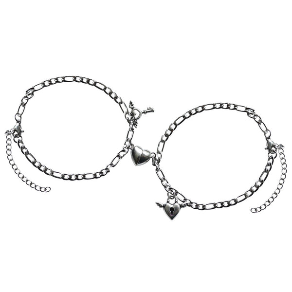 Pulsera de Pareja Diseño Corazón Minimalista - Image 3