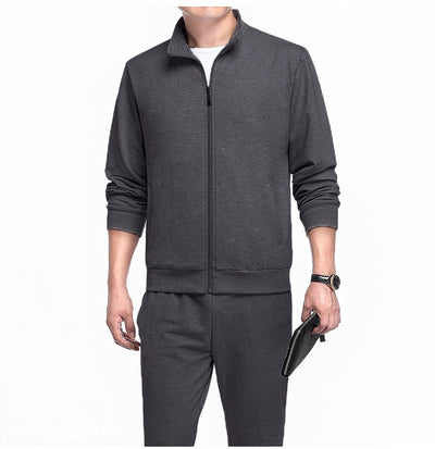 Conjunto Deportivo de 2 Piezas Talla Grande - Cardigan Casual Primavera Otoño - Image 24