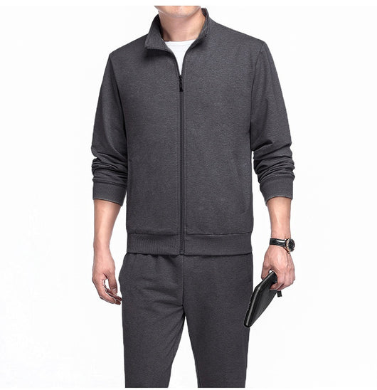 Conjunto Deportivo de 2 Piezas Talla Grande - Cardigan Casual Primavera Otoño - Image 24