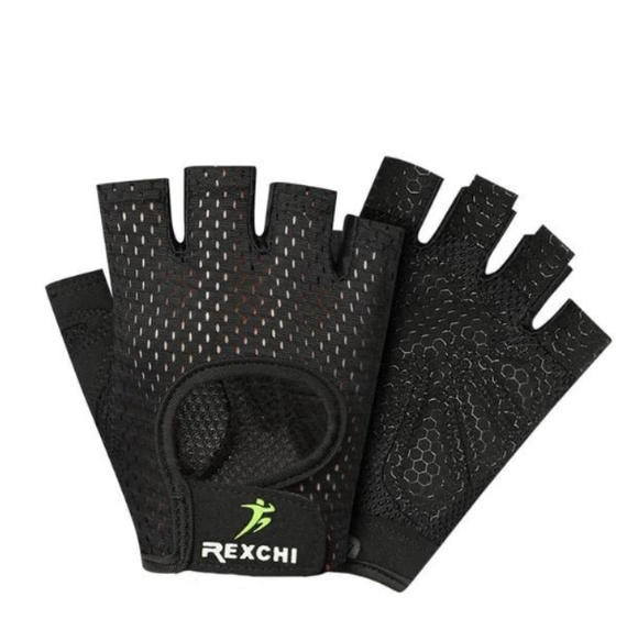 Guantes de Ciclismo Mariposa Transpirables Medio Dedo para Fitness