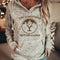 Blazer Estampado Gris para Mujer