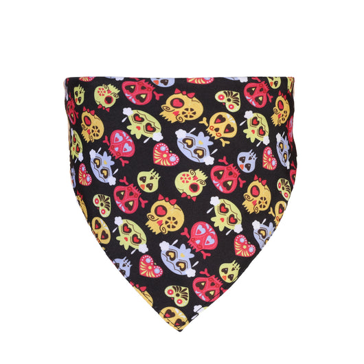 Pañuelo Triangular Fantasma Halloween para Mascotas - Doble Capa Personalizable - Image 5